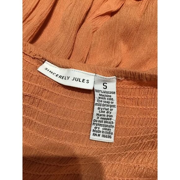 Sincerely Jules Coral Tiered Maxi Dress - Picture 6 of 6